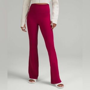 Lululemon Groove Super High Rise Flare leggings NULU